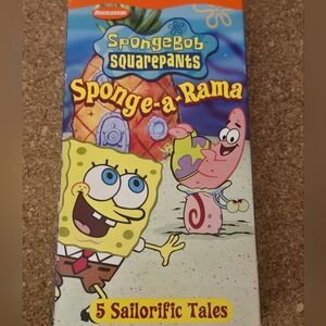 SpongeBob SquarePants Sponge-A-Rama VHS 2003